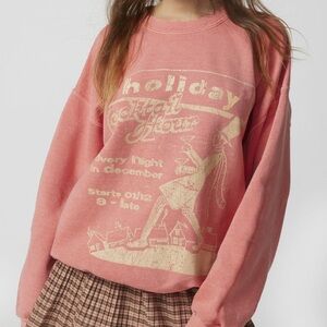 NWOT UO Holiday Cocktail Party Crew Neck Sweatshirt